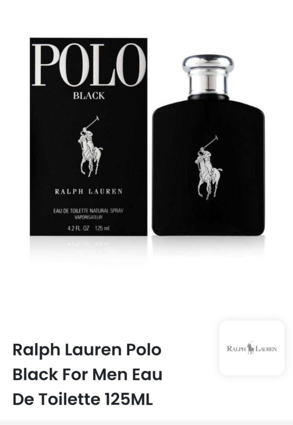 Polo Black EDT Spray 125ML