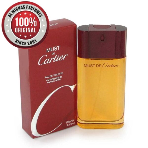 Cartier Must De For Women Eau De Toilette 100ML