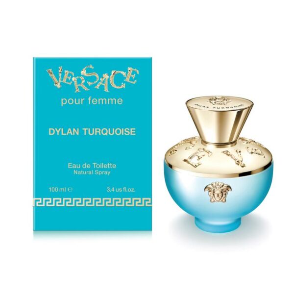 Versace Pour Femme Dylan Turquoise Eau De Toilette 100ML For Women - Image 2
