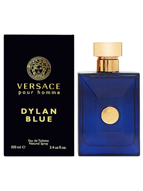 Versace Pour Homme Dylan Blue For Men Eau De Toilette 100ML - Image 2