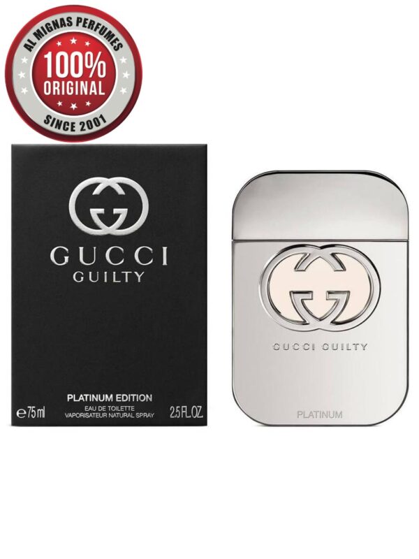 Gucci Guilty Platinum Edition For Women Eau De Toilette 75ML