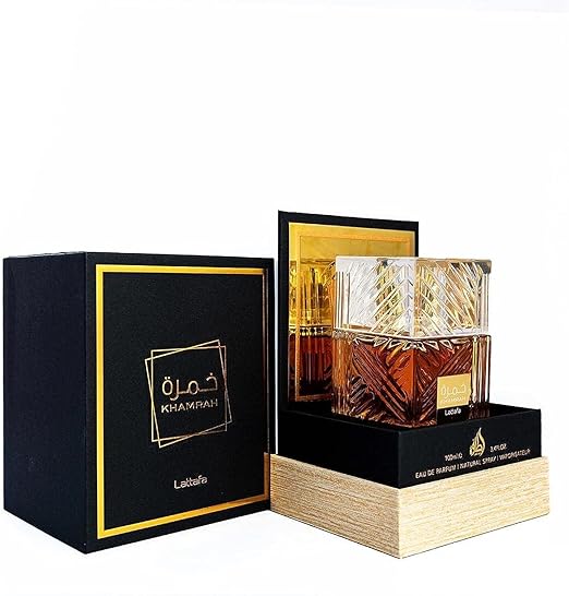 Lattafa Perfumes Khamrah for Unisex Eau de Parfum Spray, 3.4 100ml