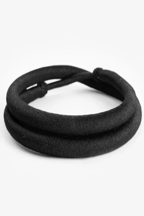 Egal Maktoomi Without Tharboosh – Traditional Arabic Headwear for Men, Classic Black Headband