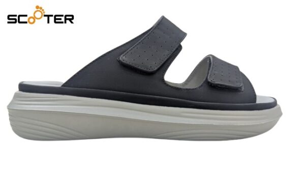 Scooter Sandal SK7121 Black/Grey – Traditional Arabic Footwear for Men - Image 5