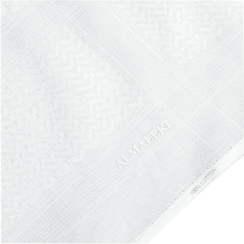 AL MALEKI PLATINUM M-2 Shemagh 100% Cotton White المالكي بلاتينيوم M-2 شماغ 100% قطن أبيض - Image 4