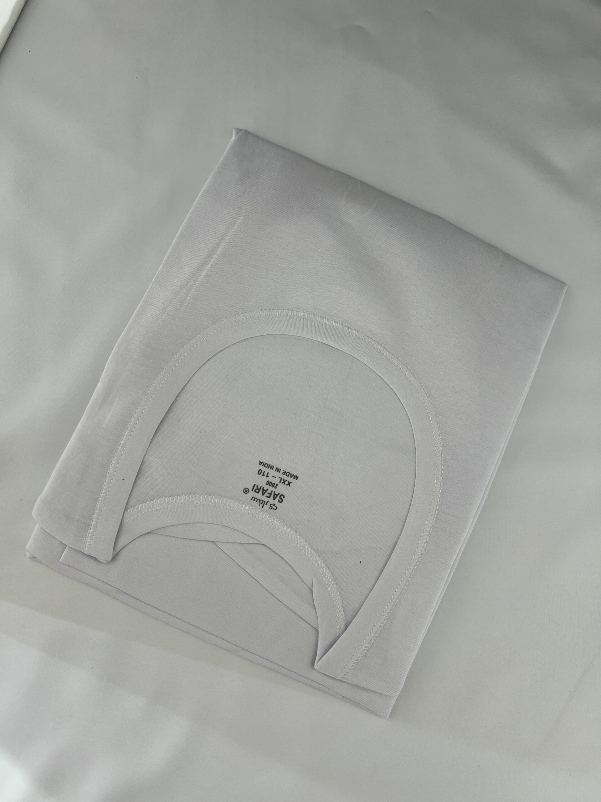 Safari Super Soft Touch Vest T Shirt Innerwear 100% Cotton Pack of Six صندوق من ٦ قطع سترة تي شيرت سفاري ملابس داخلية فائقة النعومة 100% قطن - Image 6