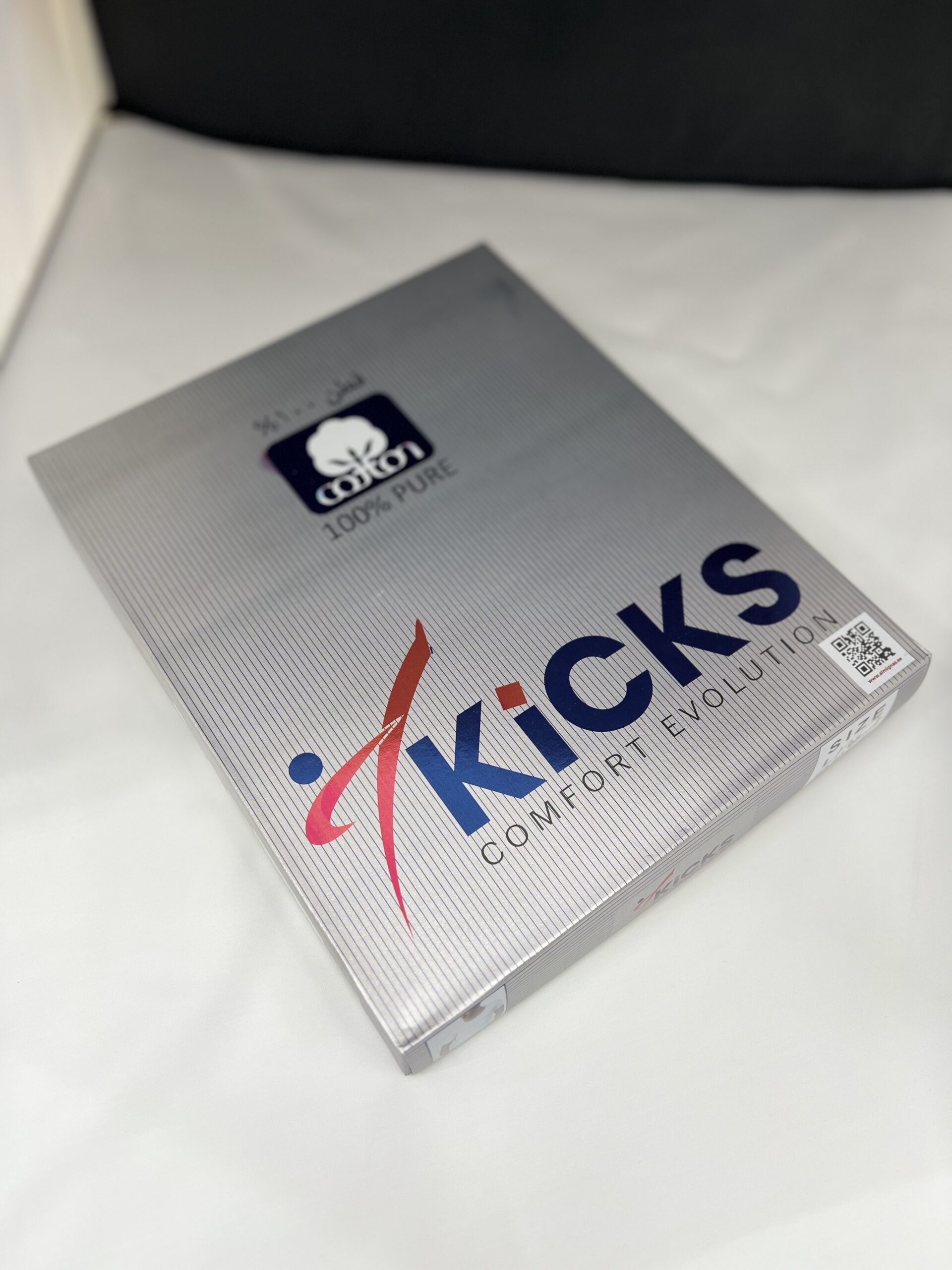 Kicks innerwear White T Shirt 100% Good Quality Wholesale& Retail تيشيرت أبيض من كيكس، جودة ممتازة 100%، بيع بالجملة والتجزئة فانيلة - Image 3